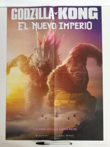 Cinéma: POSTER COLECCIONABLE -A2- GODZILLA Y KONG EL NUEVO IMPERIO - FANTASTICO